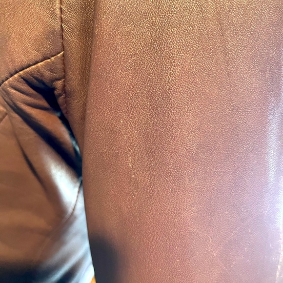 ❤️Elie TAHARI🌺100% Genuine Leather🌺Women’s Large Jacket. Made in Pakistan. - Picture 5 of 13